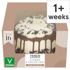 Tesco Cookies & Cream Cake