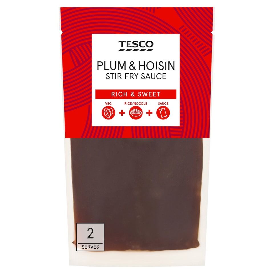 Tesco Plum & Hoisin Stir Fry Sauce 165g