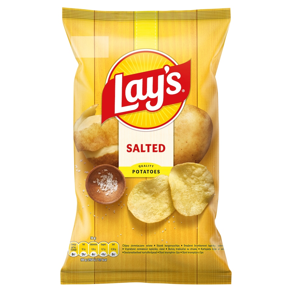 Lay's Salted Potato Crisps 60 g