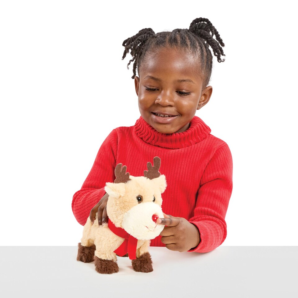 image 1 of Addo Pitter Patter Pets Playful Reindeer