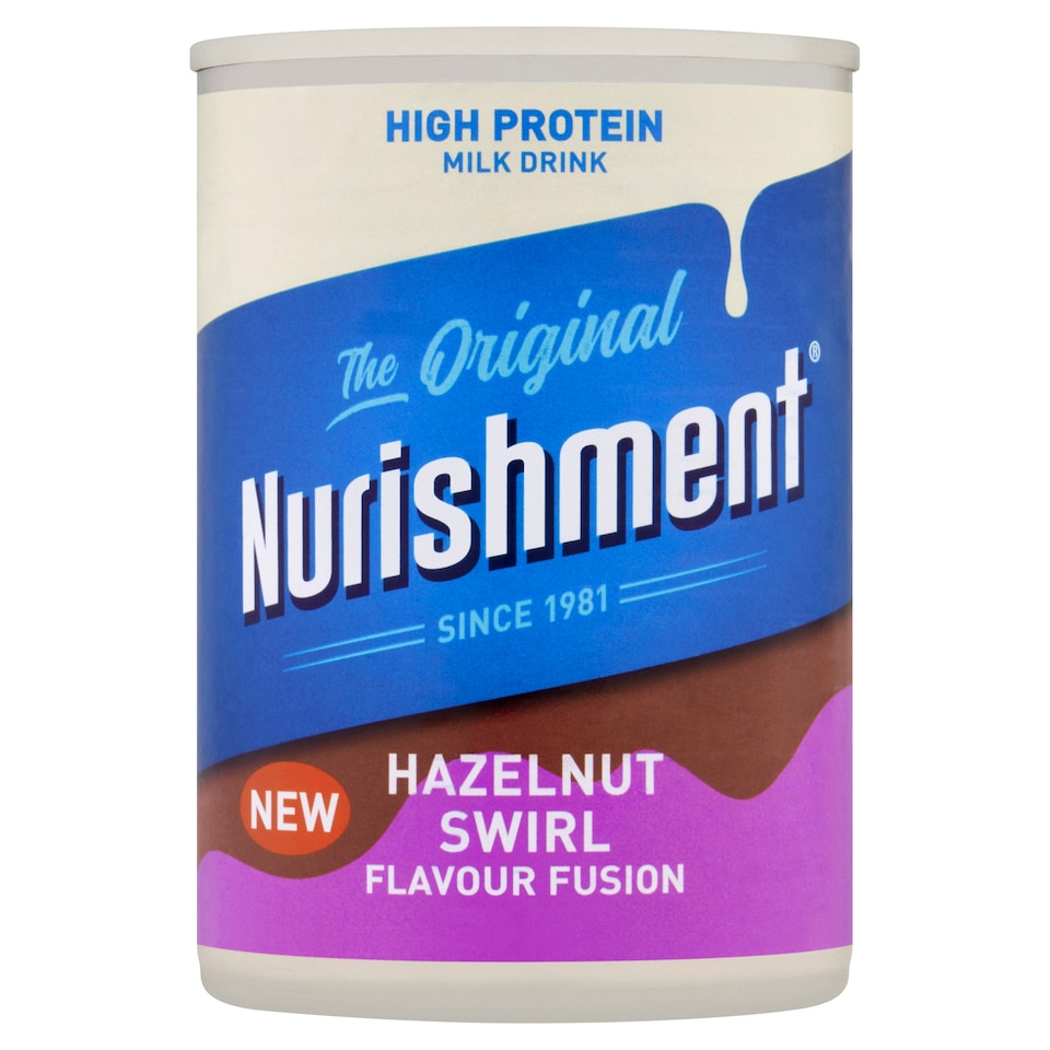 image 1 of Nurishment Hazelnut Swirl Flavour Fusion 400g