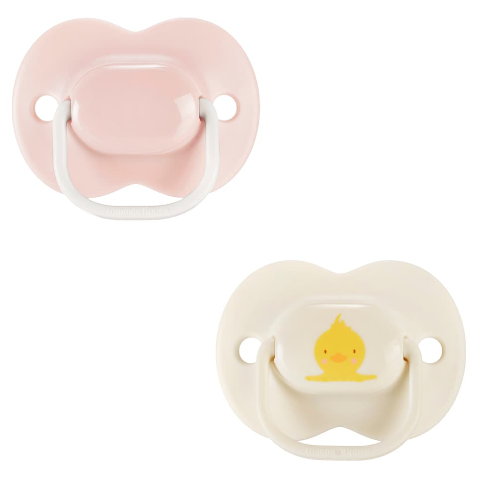 image 1 of Tommee Tippee Anytime Soothers, 0-6m, Pack of 2