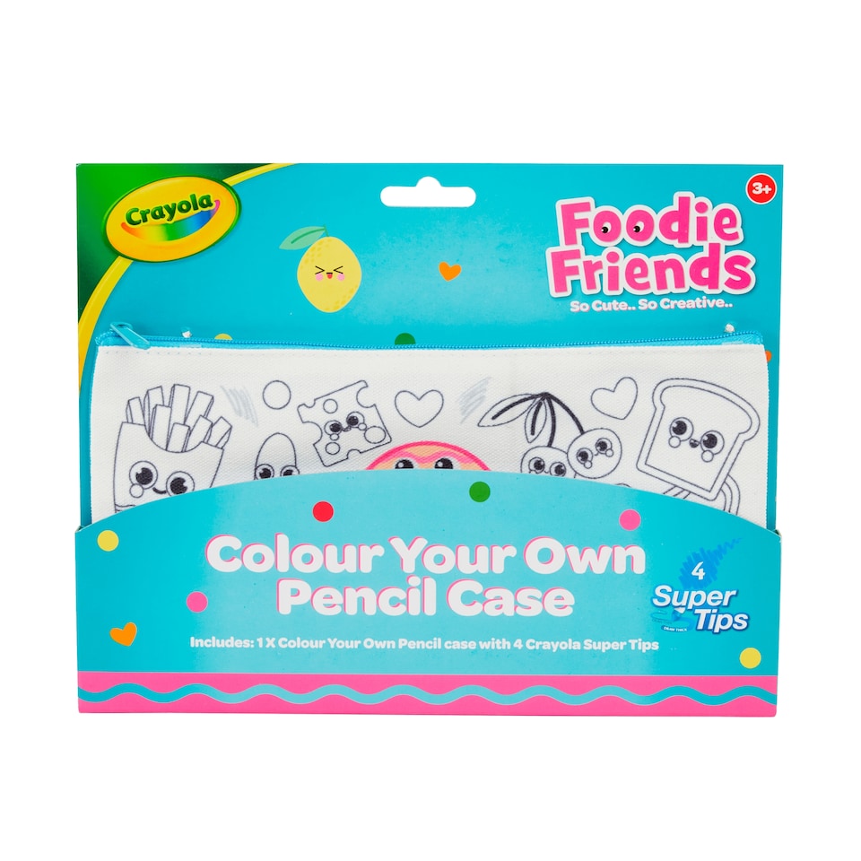 image 1 of Crayola CYO Pencil Case Foodie Friends