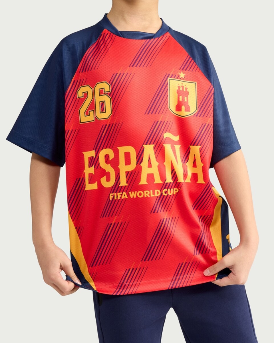 image 1 of España Fifa World Cup T-Shirt in Red