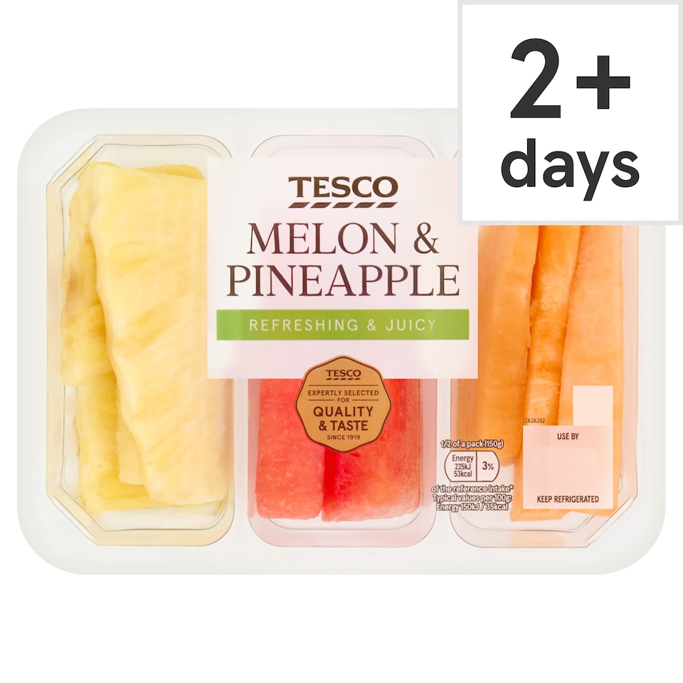 TESCO Melon & Pineapple Finger 300G