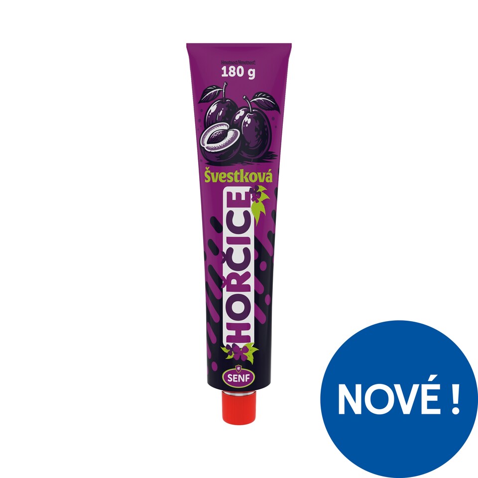SENF Hořčice švestková 180g