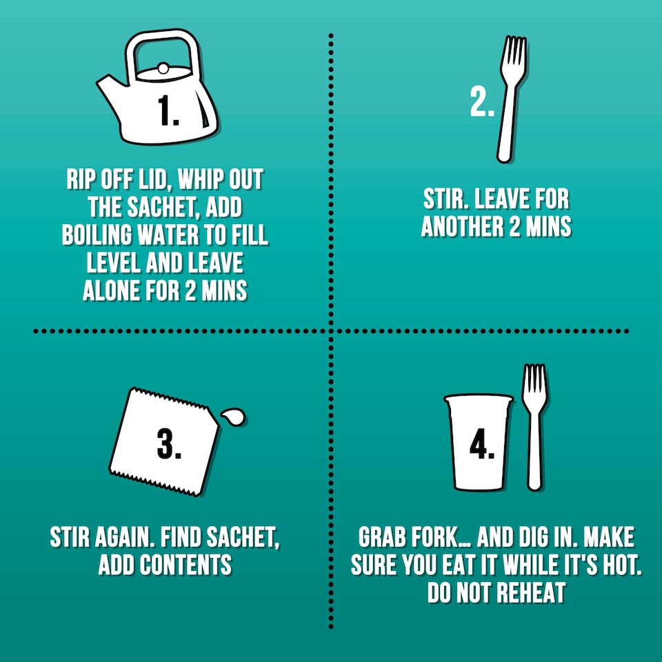 image 1 of Pot Noodle Sweet & Sour Instant Noodles 90g