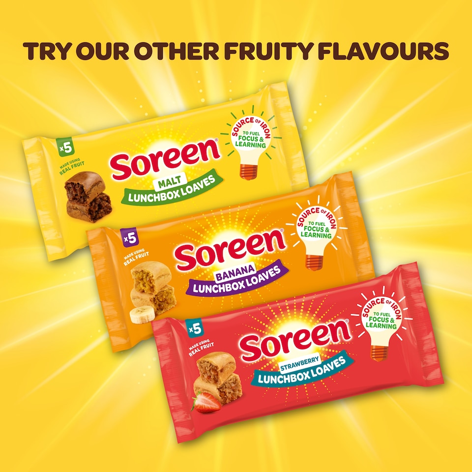 image 1 of Soreen Apple Lunchbox Loaves 5 Pack 150g
