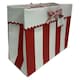 image 2 of Tesco Candy Cane Large Landscape Christmas Gift Bag