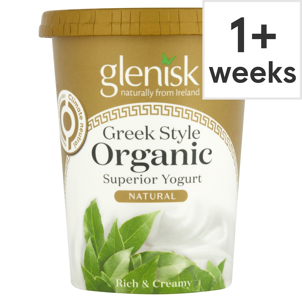 Glenisk Organic Greek Style Natural 500G