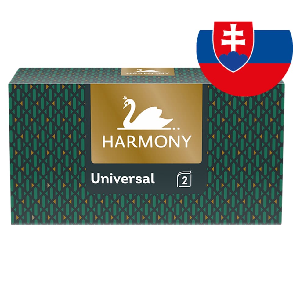 obrázok 1 z Harmony Universal kozmetické utierky 2 vrstvy 150 ks