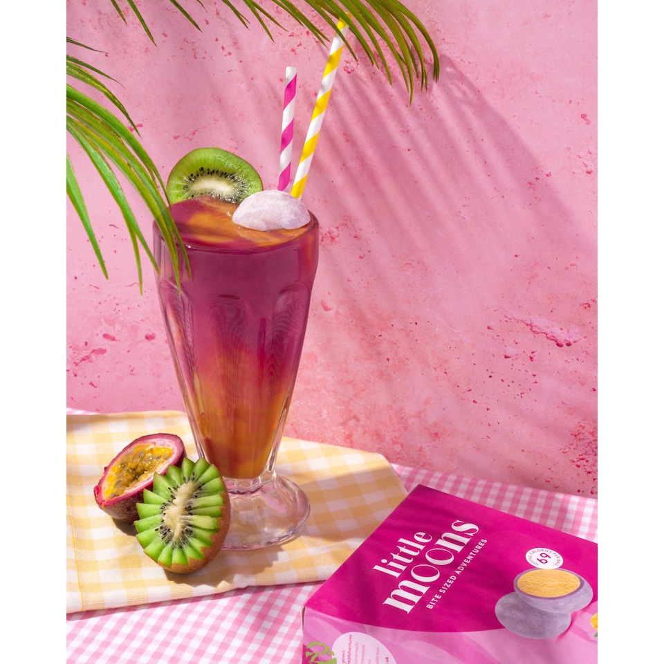 image 1 of Little Moons Passionfruit & Mango Mochi Ice Cream 6x32g