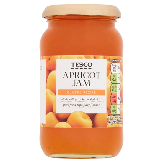 Tesco Apricot Jam 454G Tesco Groceries