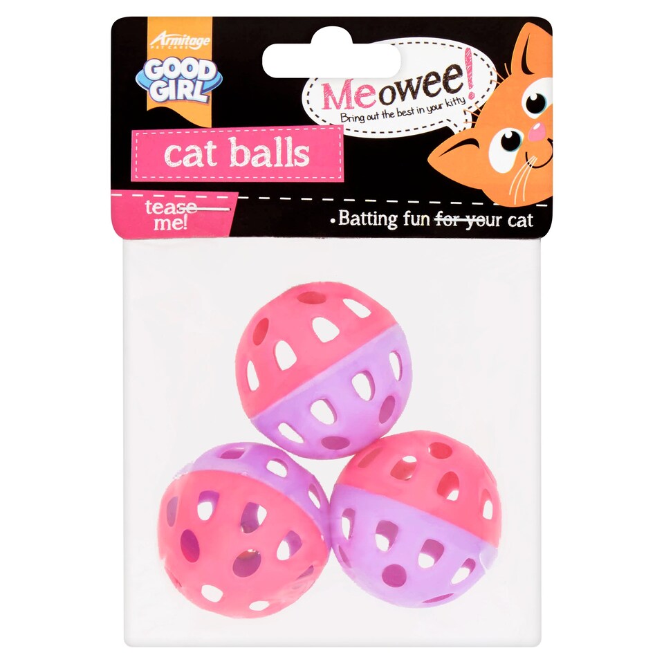 Good Girl Rattle Balls 3 Pack