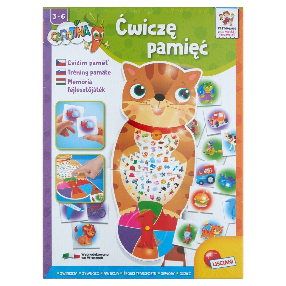 Lisciani Giochi Carotina Train Your Memory