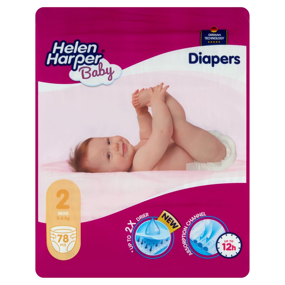Helen Harper Baby nadrágpelenka 2 Mini 3-6 kg 78 db