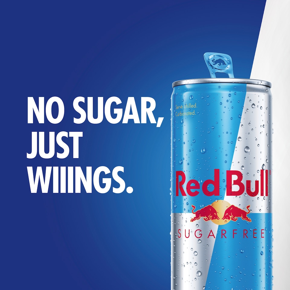 image 1 of Red Bull Sugar Free Energy Drink 4 X 250Ml