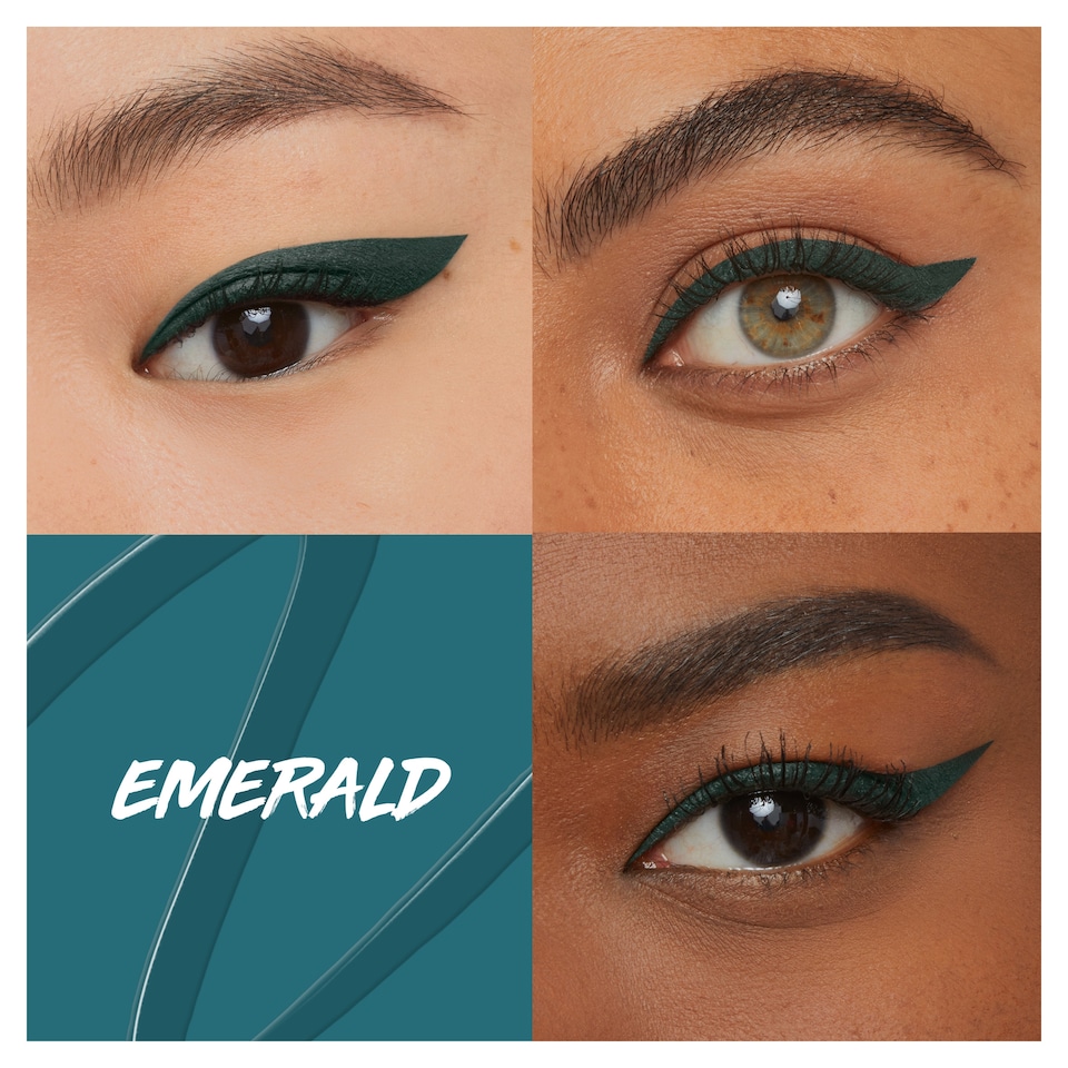 image 1 of Maybelline Hyper Precise Liquid Eyeliner - Jungle Green