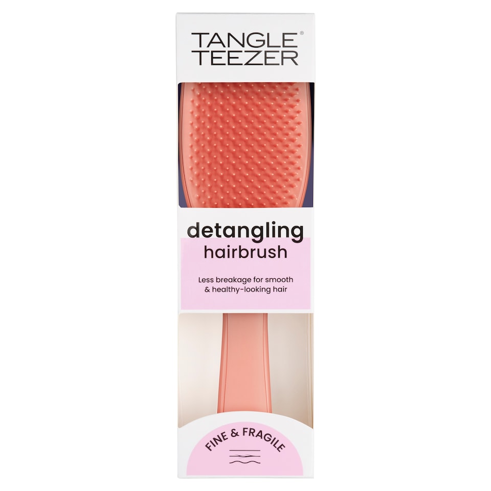 Tangle Teezer Fine & Fragile Detangling Hairbrush - Sweet Cinnamon