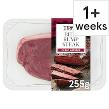 Tesco Beef Rump Steak 255G