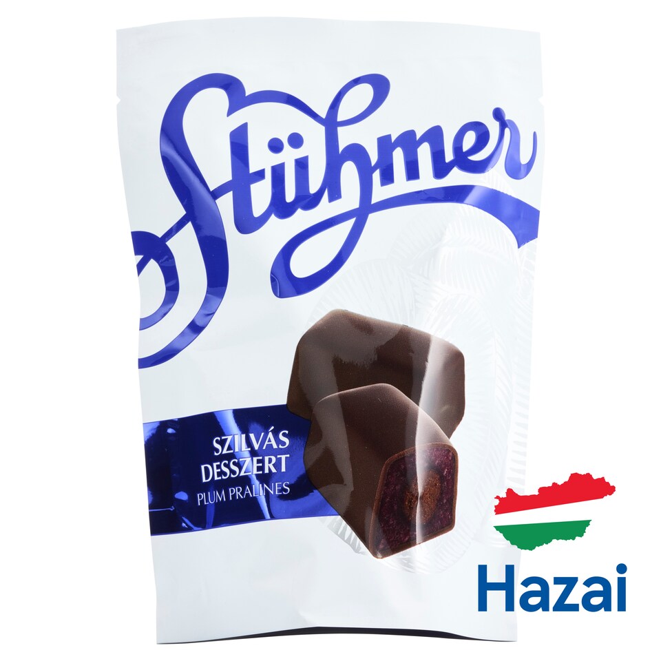Stühmer szilvás-csokoládékrémes desszert étcsokoládéval mártva 100 g