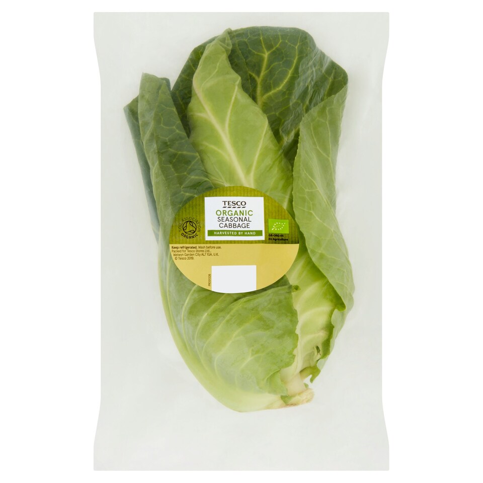 Tesco Organic Seasonal Cabbage