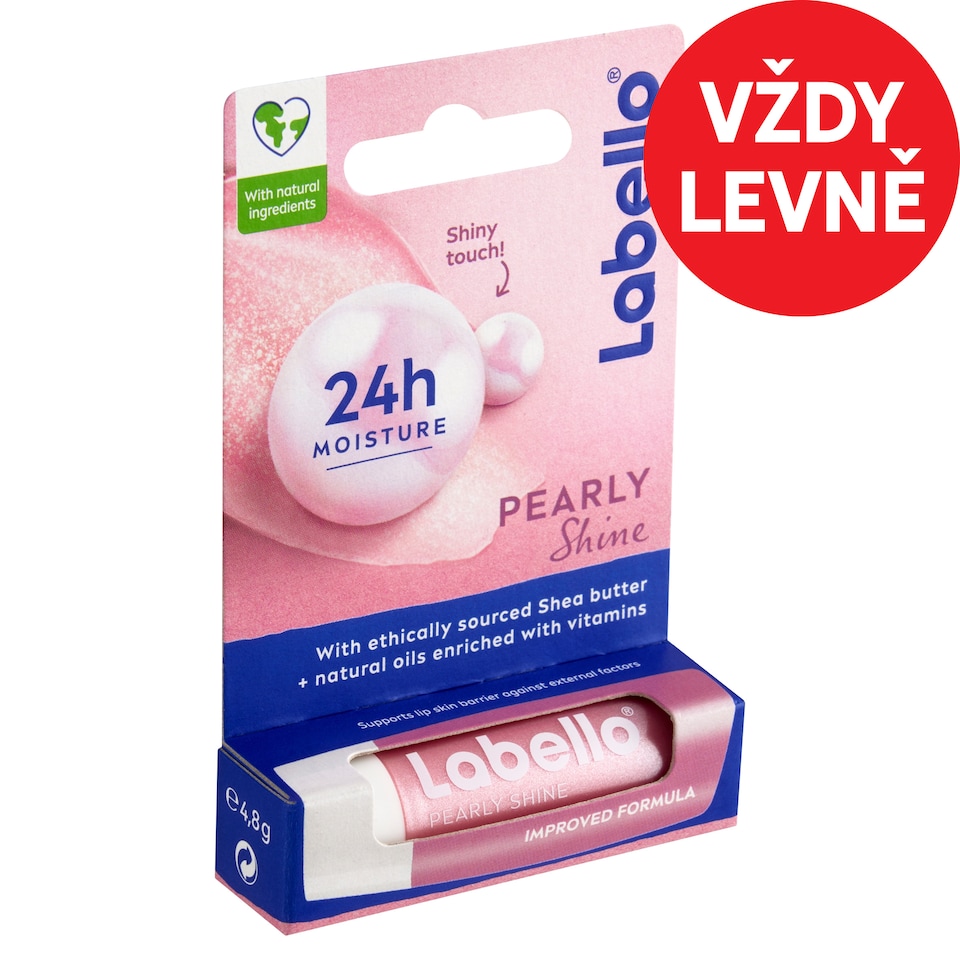 Labello Pearly Shine Pečující balzám na rty 4,8g