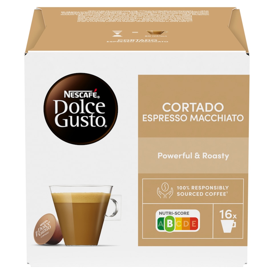 obrázok 1 z NESCAFÉ® Dolce Gusto® Cortado - káva v kapsulách - 16 ks