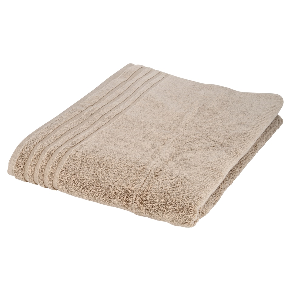 Fox & Ivy Hygro Cotton Tencel Bath Sheet Mole