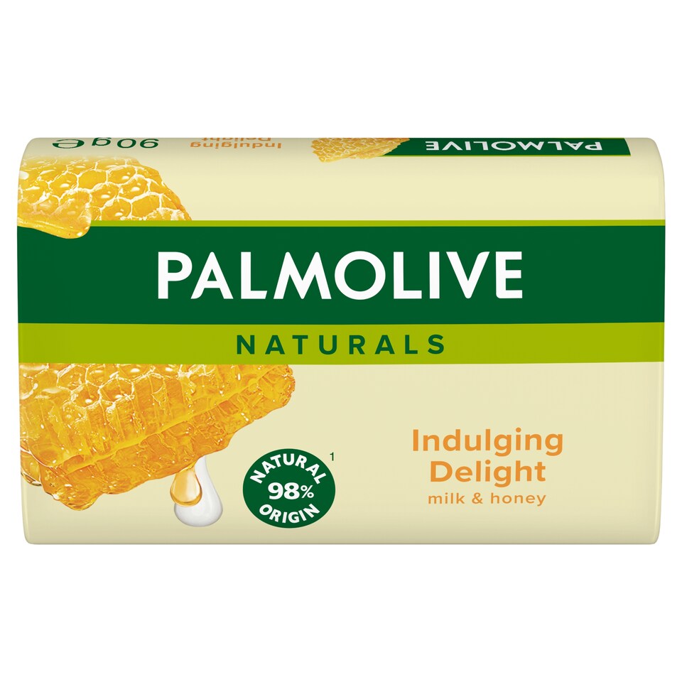 obrázok 1 z Palmolive Naturals tuhé mydlo  s výťažkami z mlieka a medu 90g