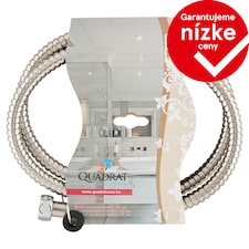 Quadrat 2000 Sanitary Technology Kovová sprchová hadica 120 cm