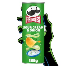 Pringles Sour Cream & Onion 185g 