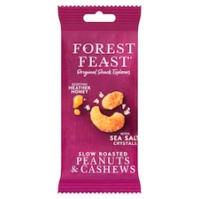 Forest Feast Roasted Peanuts And Cashews 40G