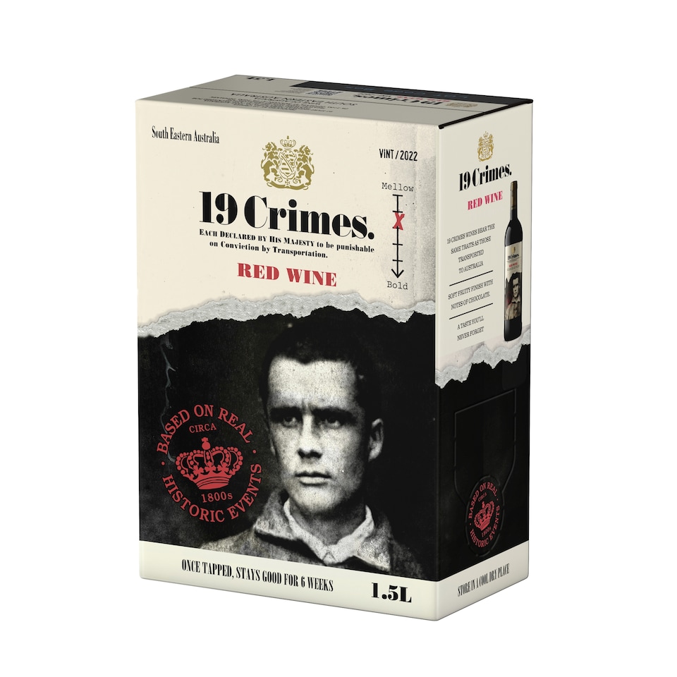 image 1 of 19 Crimes Red Wine 1.5L