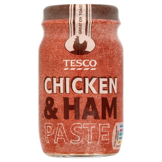 Tesco Chicken And Ham Paste 75G Tesco Groceries