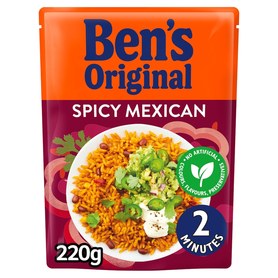 image 1 of Ben's Original Spicy Mexican Microwave Rice 220G