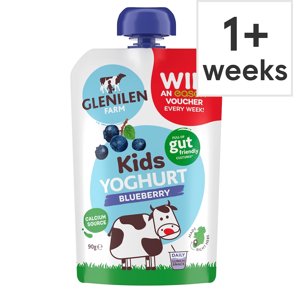 Glenilen Farm Kids Yoghurt Blueberry 90g 