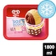 image 1 of Wall's soft scoop neapolitan Ice Cream Tub 1800ml