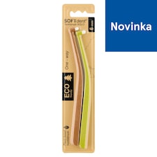 SOFTdent Eco solo zubná kefka 6 mm 2 ks
