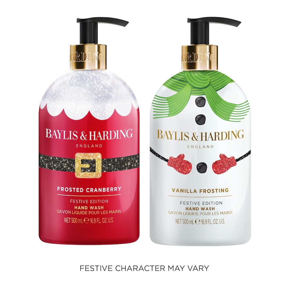 image 1 of Baylis & Harding VANILLA FROSTING FESTIVE EDITION Hand Washes 500ml