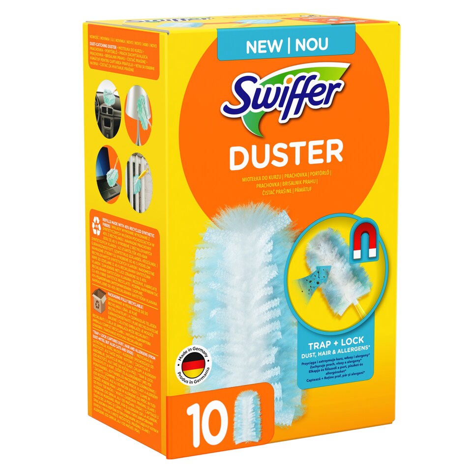 image 1 of Swiffer Trap & Lock Dusting Refills 10x