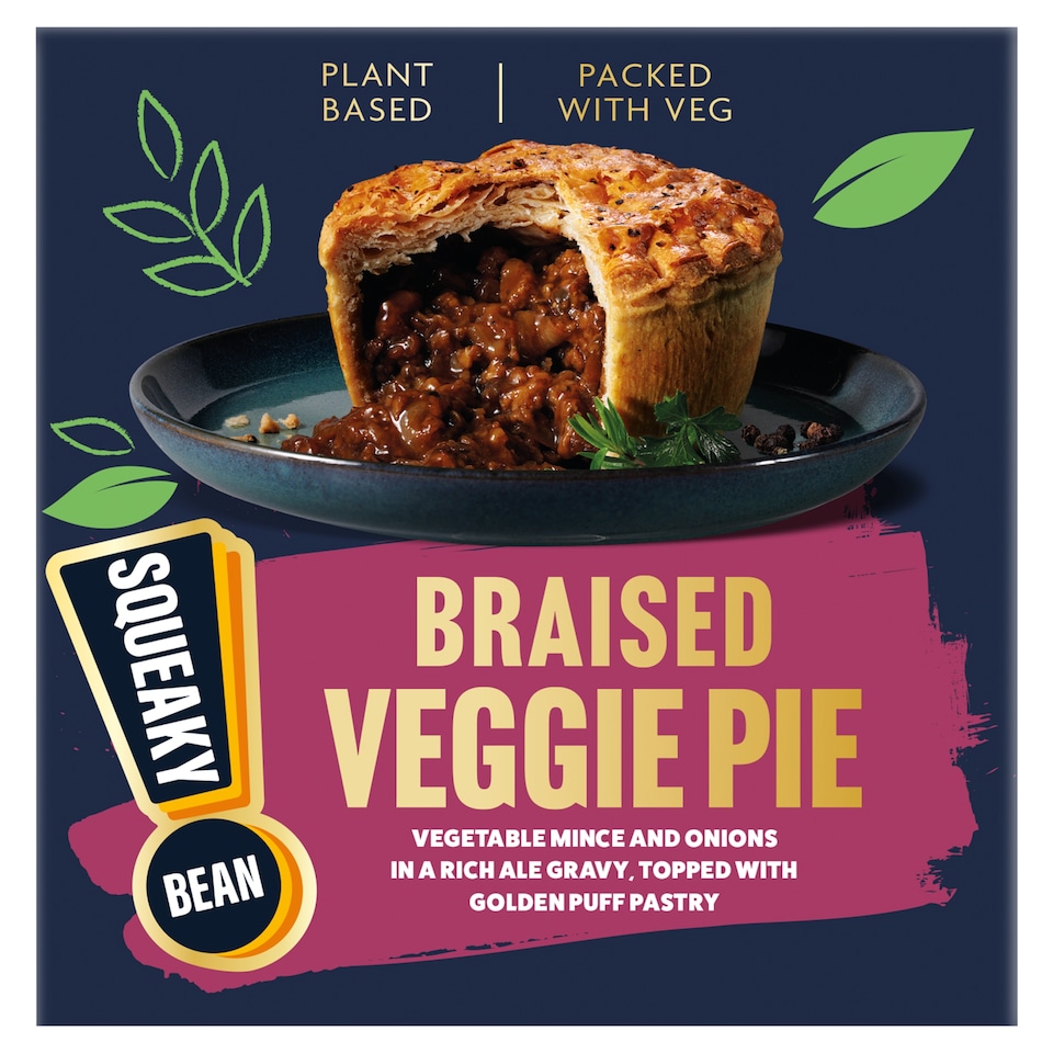 Squeaky Bean Braised Veggie Pie 209g