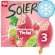 image 1 of Solero Strawberry Twist Ice Cream Lollies 3 x 90ml