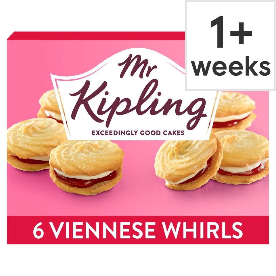 image 1 of Mr Kipling Viennese Whirls 6 Pack
