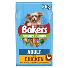 Bakers Dog Food Chicken & Vegetable 3Kg