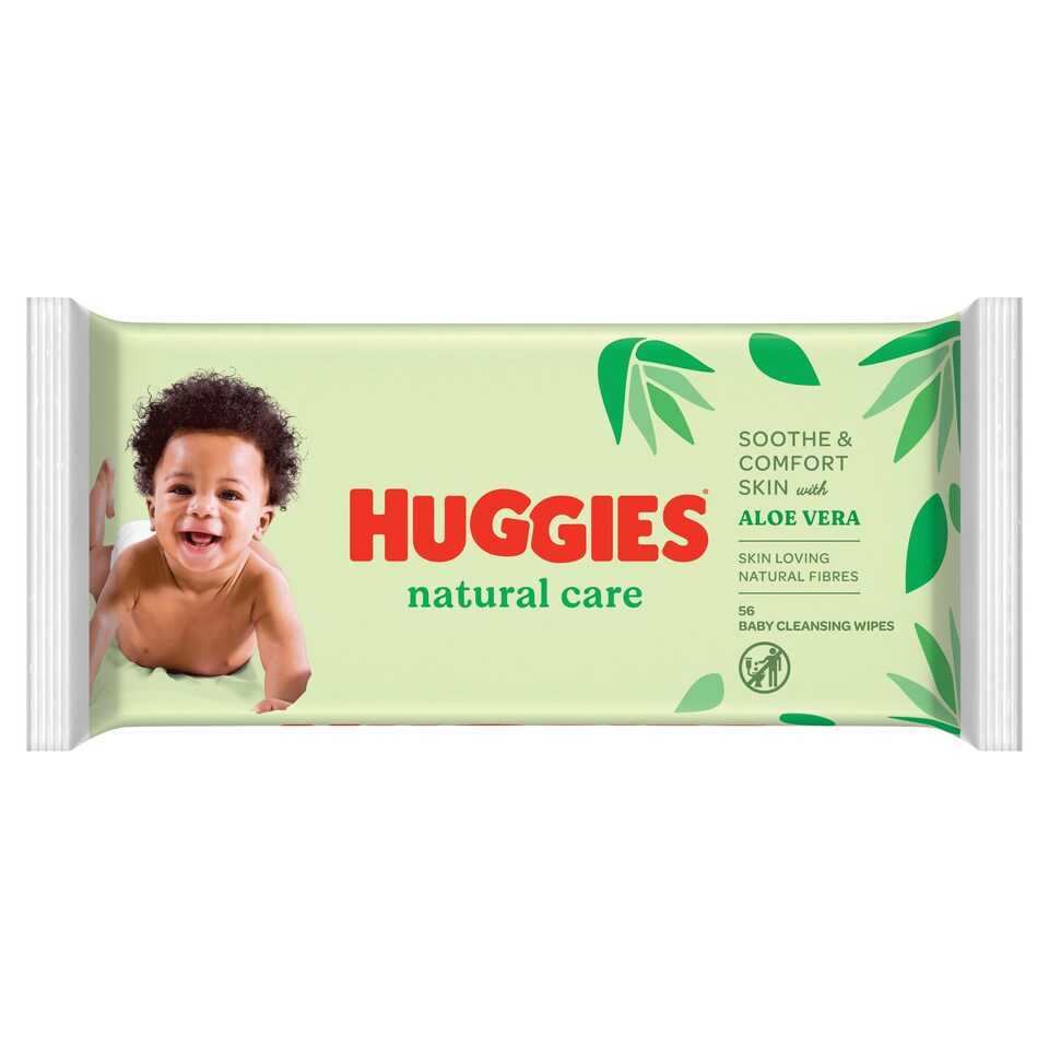 Huggies Baby Wipes Natural Care 56