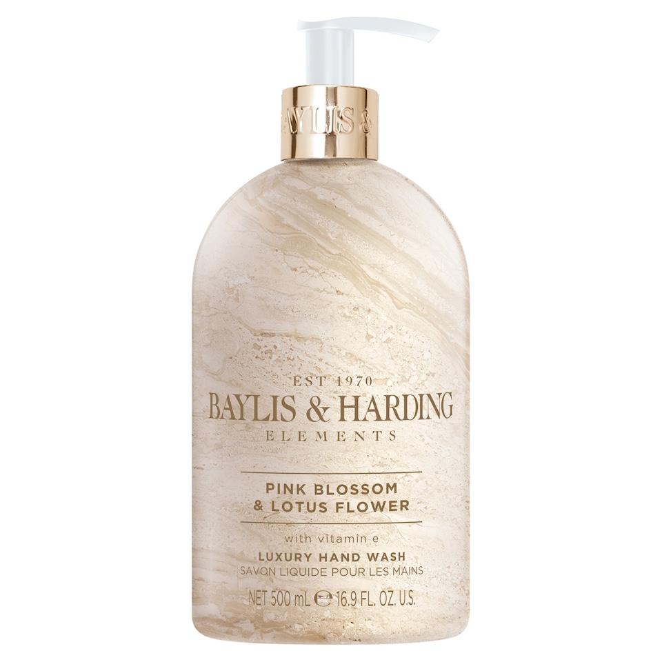 image 1 of Baylis & Harding Pink Blossom & Lotus Flower Hand Wash 500Ml