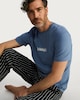image 2 of F&F Pure Cotton Do Nothing Club Pyjama Set in Multi