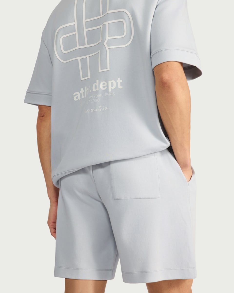 image 1 of F&F Active EVERYHOUR Cotton Rich Shorts in Blue