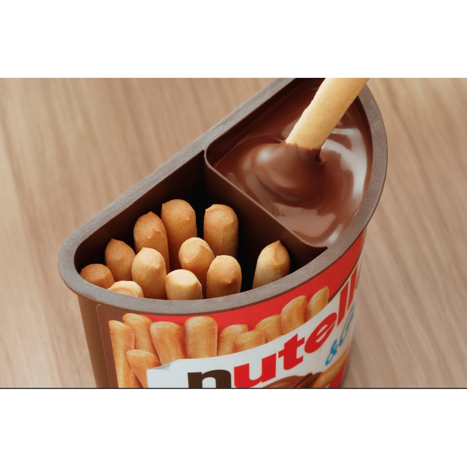 image 1 of Nutella & Go! Hazelnut Chocolate Spread and Breadsticks Snack Pot 1 x 48g